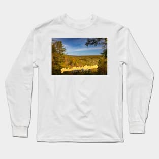 Gardeau Overlook Letchworth State Park New York Long Sleeve T-Shirt